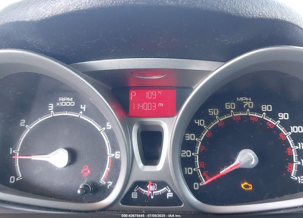 2012 FORD FIESTA VIN: 3FADP4CJ2CM194756