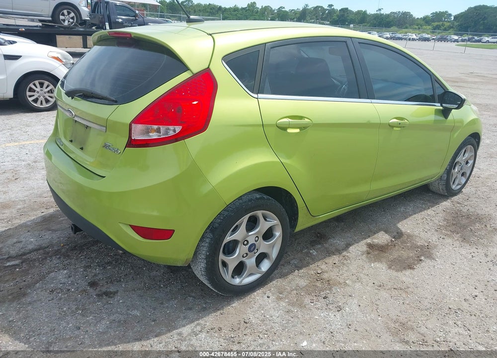 2013 FORD FIESTA TITANIUM VIN: 3FADP4FJ5DM118042