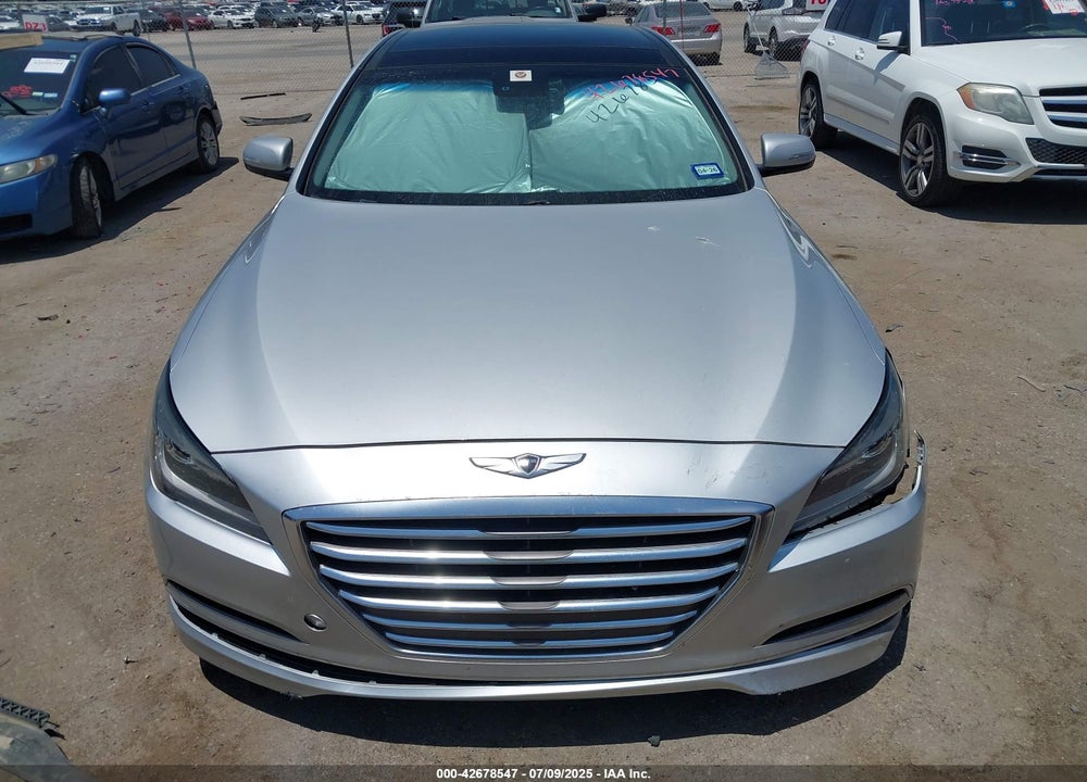 2015 HYUNDAI GENESIS VIN: KMHGN4JE3FU074561