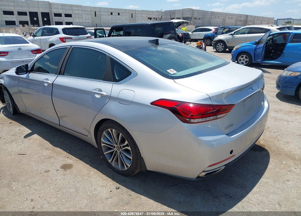 2015 HYUNDAI GENESIS VIN: KMHGN4JE3FU074561
