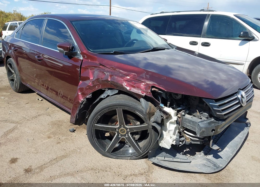 2013 VOLKSWAGEN PASSAT 2.5L SE VIN: 1VWBP7A39DC057210
