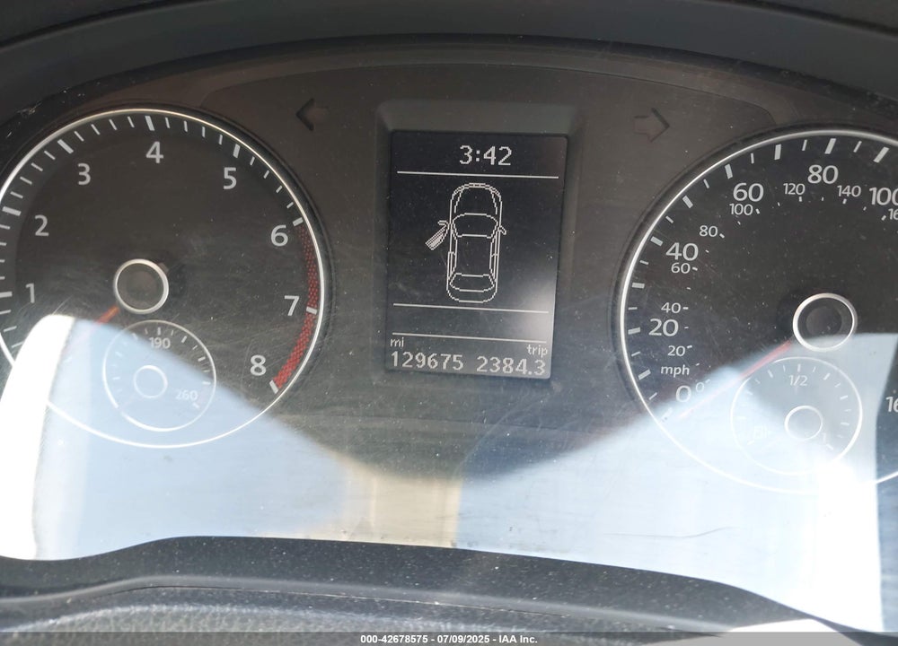 2013 VOLKSWAGEN PASSAT 2.5L SE VIN: 1VWBP7A39DC057210