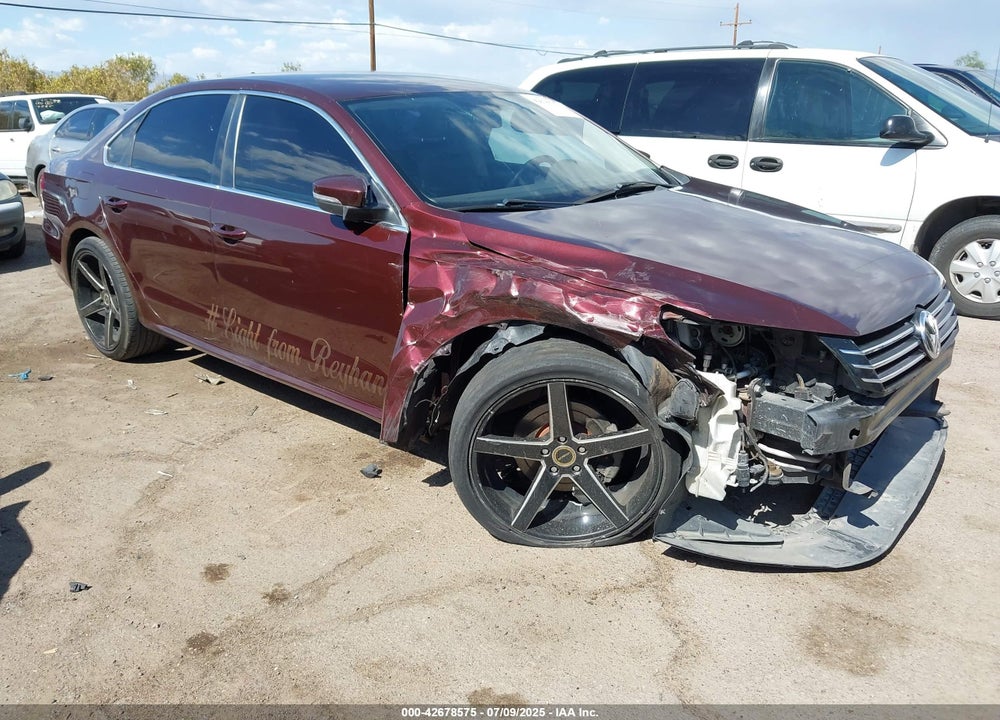 2013 VOLKSWAGEN PASSAT 2.5L SE VIN: 1VWBP7A39DC057210