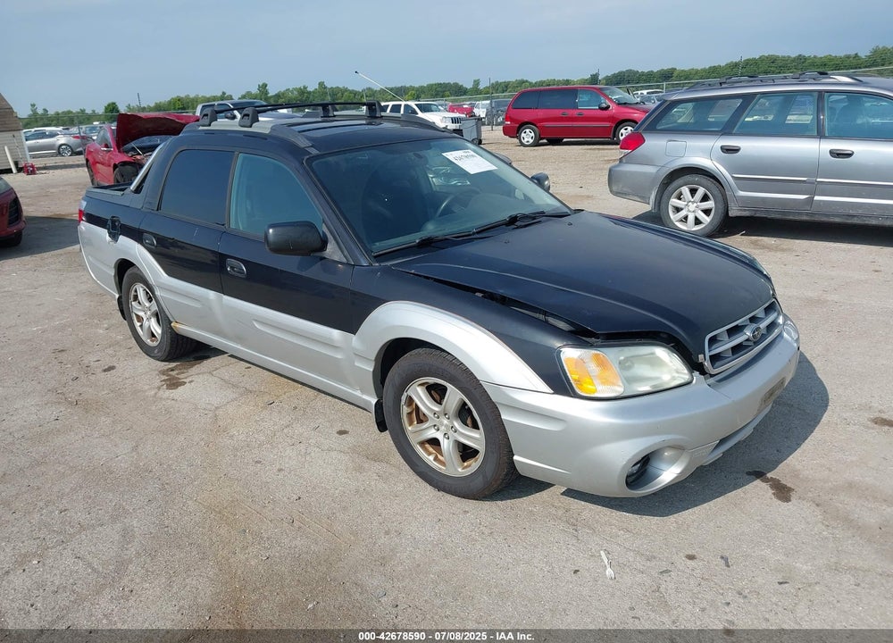 2003 SUBARU BAJA SPORT VIN: 4S4BT62C037111438