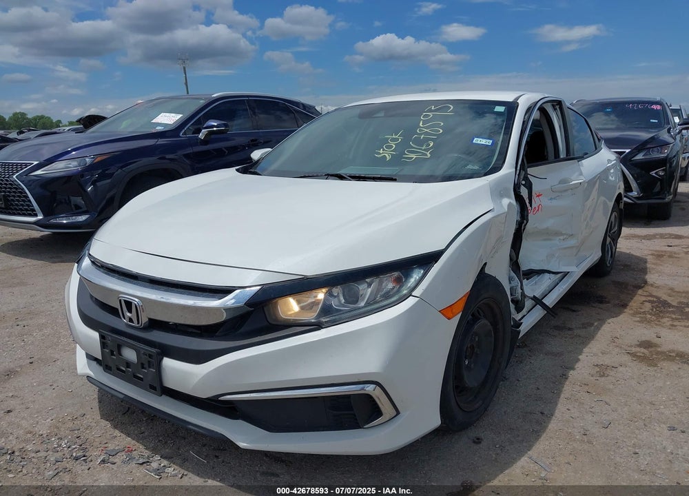 2019 HONDA CIVIC VIN: 19XFC2F67KE018725
