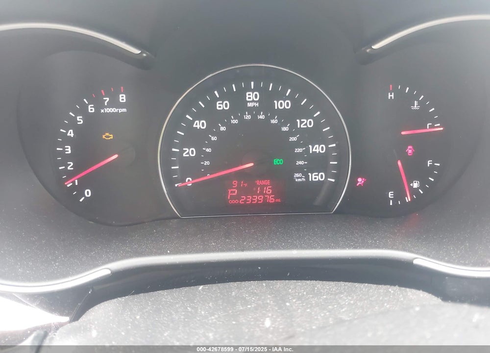 2014 KIA SORENTO VIN: 5XYKT3A67EG534098