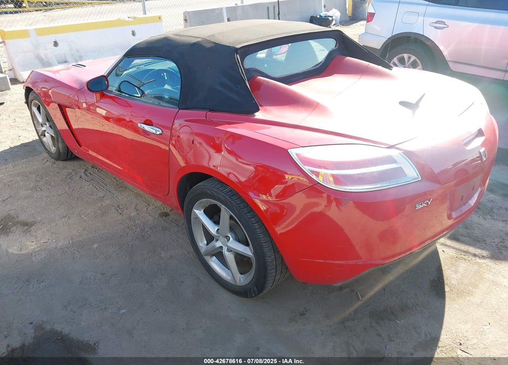2008 SATURN SKY VIN: 1G8MC35B58Y116497