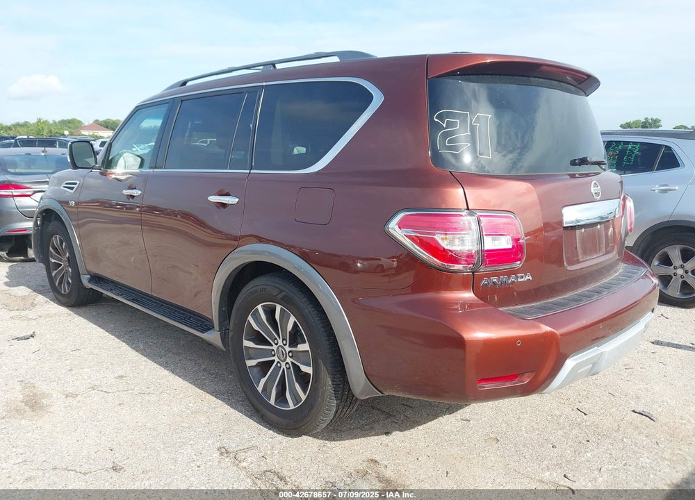 2017 NISSAN ARMADA SL VIN: JN8AY2ND3H9007931