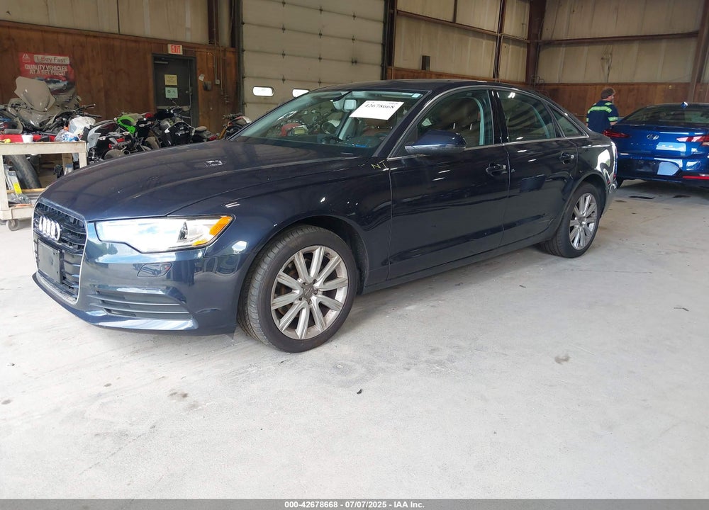 2013 AUDI A6 VIN: WAUGFAFC1DN023961