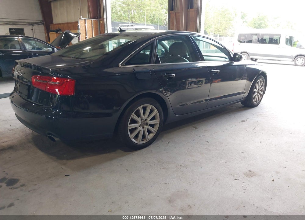 2013 AUDI A6 VIN: WAUGFAFC1DN023961