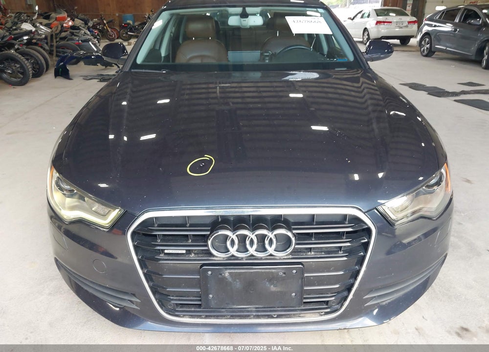 2013 AUDI A6 VIN: WAUGFAFC1DN023961