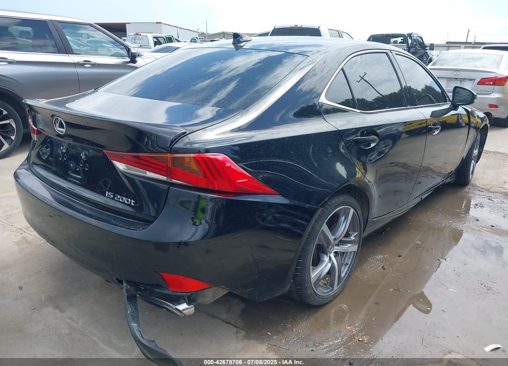 2017 LEXUS IS 200T VIN: JTHBA1D27H5054433