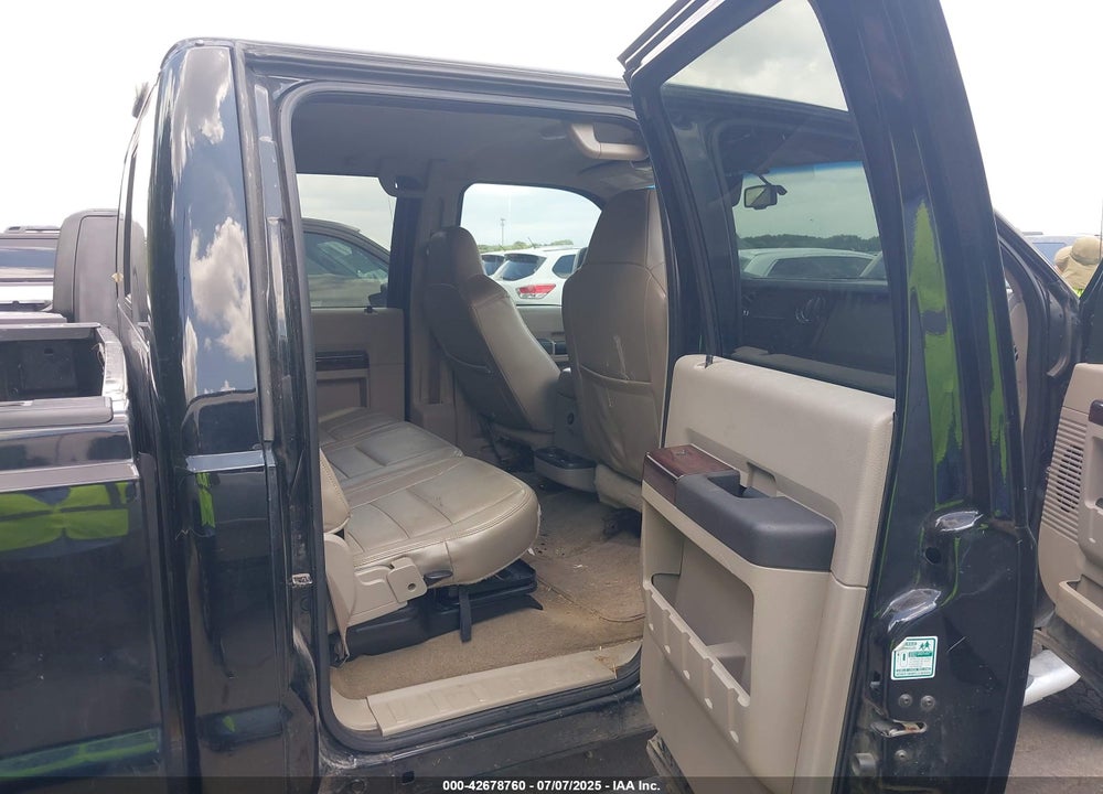 2008 FORD F-250 FX4/HARLEY-DAVIDSON/KING RANCH/LARIAT/XL/XLT VIN: 1FTSW21R18EC85063