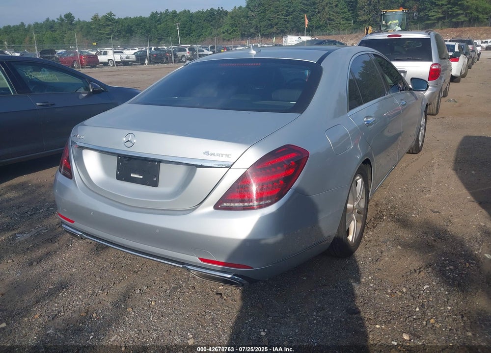 2018 MERCEDES-BENZ S 450 4MATIC VIN: WDDUG6EB4JA377605