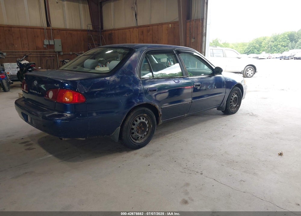 2001 TOYOTA COROLLA LE VIN: 2T1BR12E41C445877