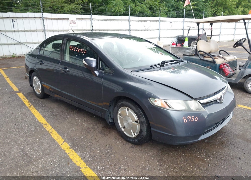 2008 HONDA CIVIC HYBRID VIN: JHMFA36268S003887