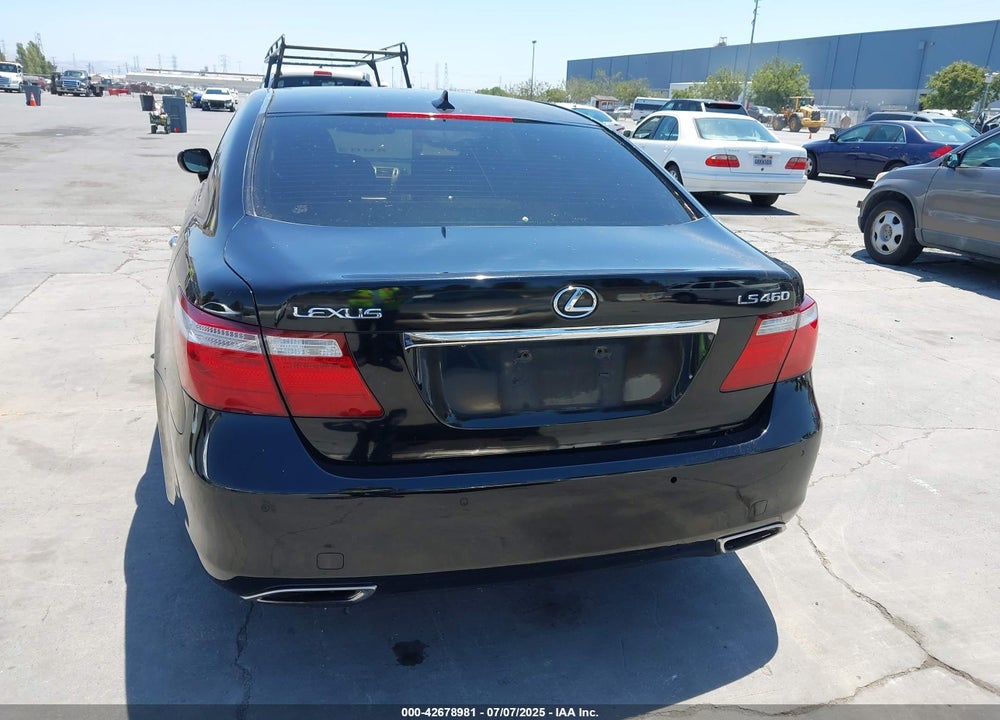 2008 LEXUS LS460 VIN: JTHBL46F785055299