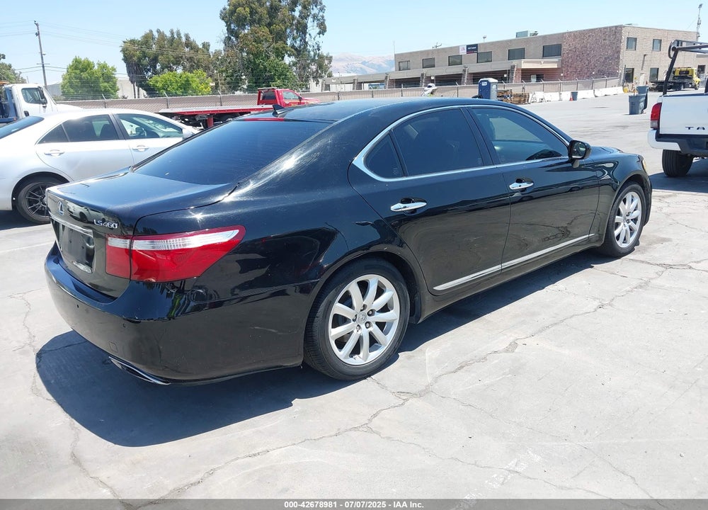 2008 LEXUS LS460 VIN: JTHBL46F785055299