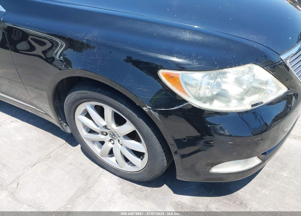 2008 LEXUS LS460 VIN: JTHBL46F785055299
