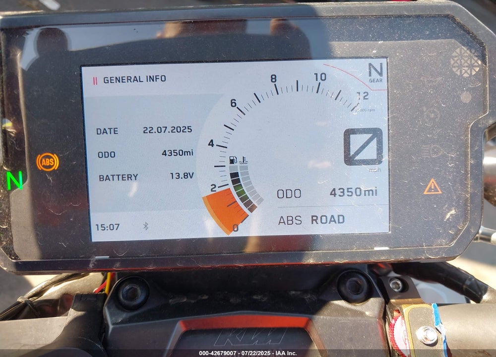 2023 KTM 390 DUKE VIN: MD2JPJ407PN201322
