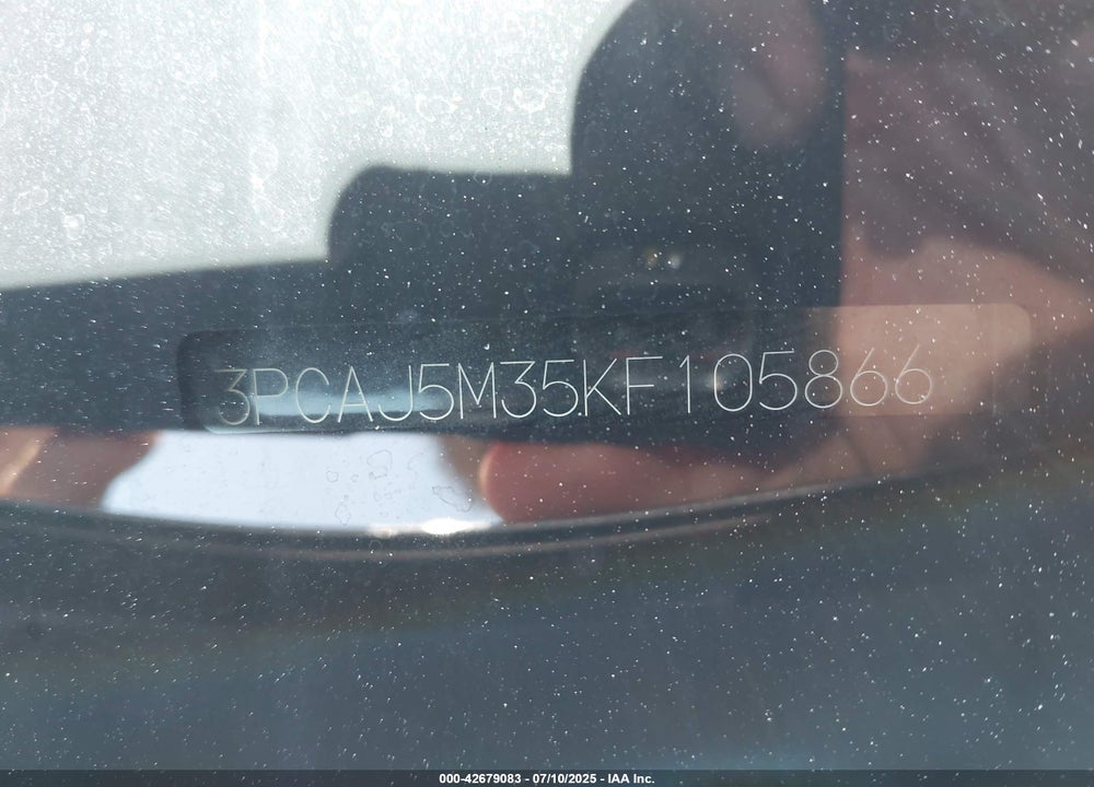 2019 INFINITI QX50 VIN: 3PCAJ5M35KF105866