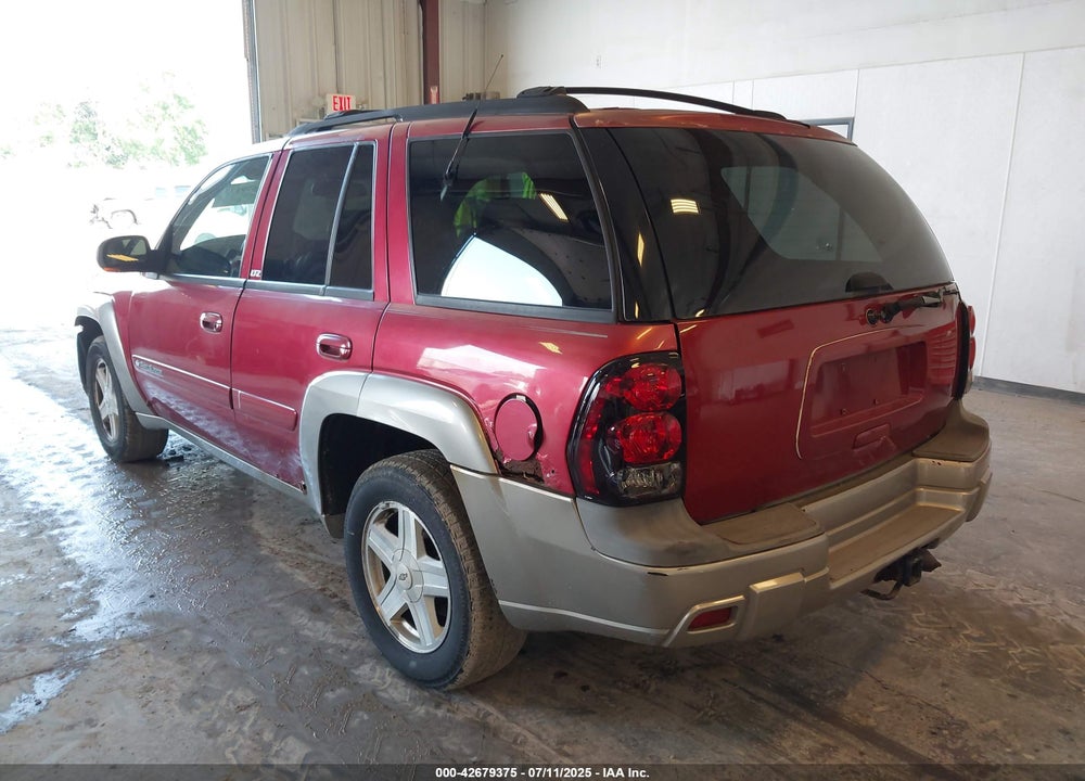 2002 CHEVROLET TRAILBLAZER LTZ VIN: 1GNDT13S922292550