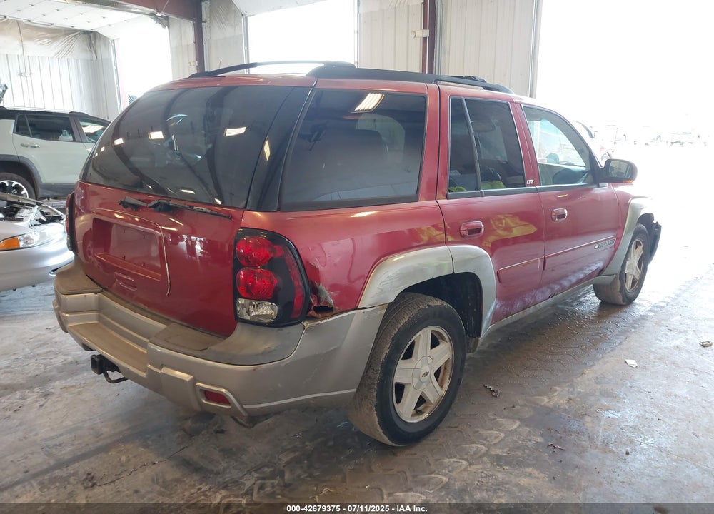 2002 CHEVROLET TRAILBLAZER LTZ VIN: 1GNDT13S922292550