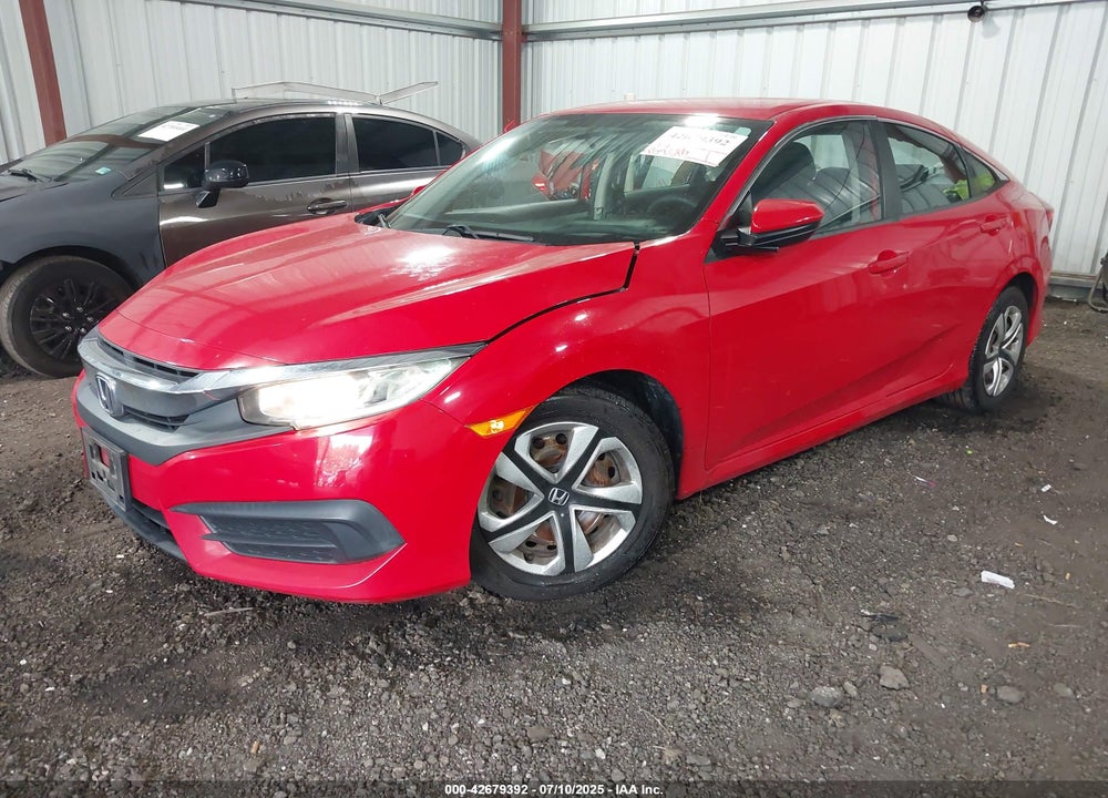2016 HONDA CIVIC VIN: 2HGFC2F58GH570500
