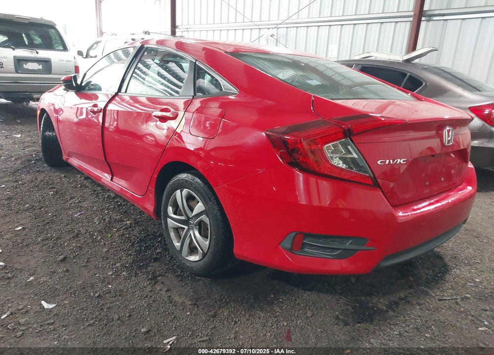 2016 HONDA CIVIC VIN: 2HGFC2F58GH570500