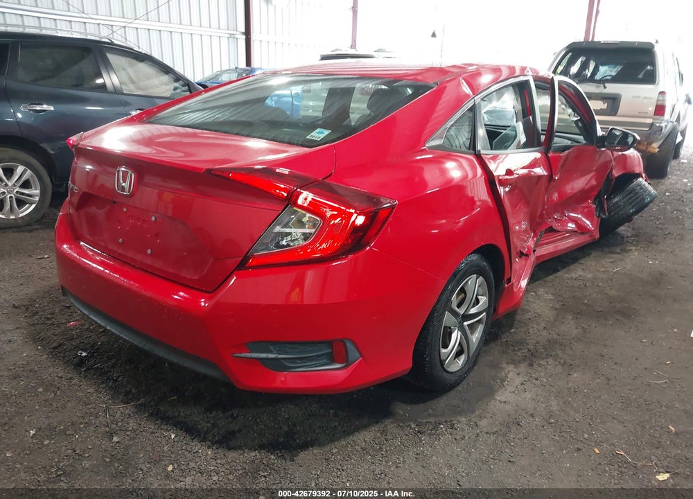 2016 HONDA CIVIC VIN: 2HGFC2F58GH570500