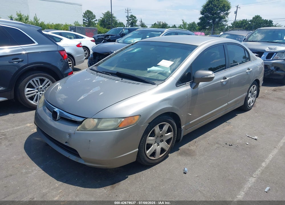 2006 HONDA CIVIC LX VIN: 1HGFA16536L069256