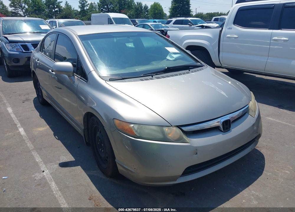 2006 HONDA CIVIC LX VIN: 1HGFA16536L069256