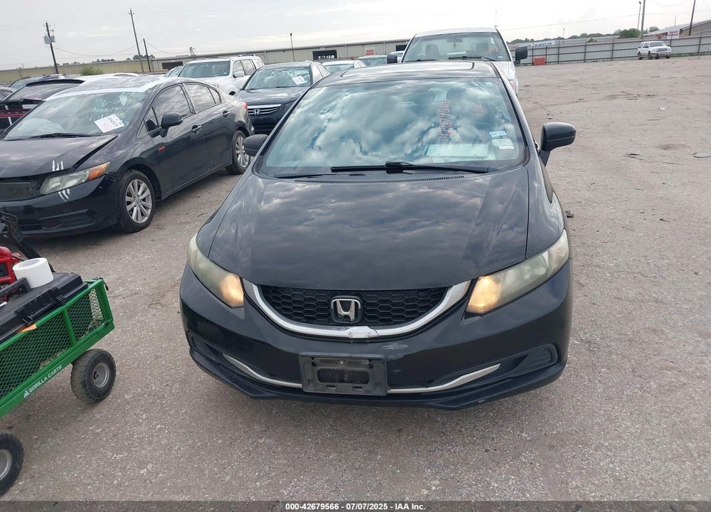 2014 HONDA CIVIC VIN: 19XFB2F80EE252570