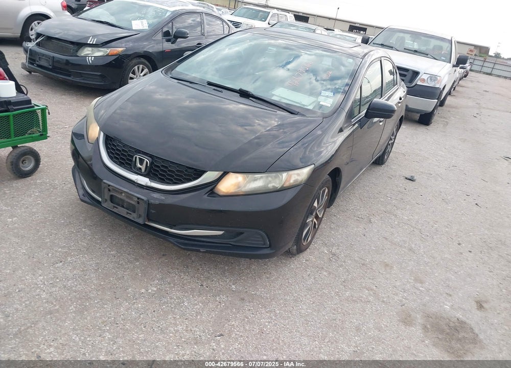 2014 HONDA CIVIC VIN: 19XFB2F80EE252570