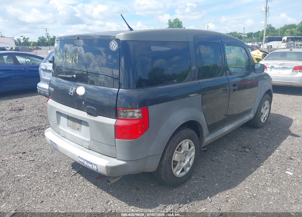 2005 HONDA ELEMENT LX VIN: 5J6YH18325L016393