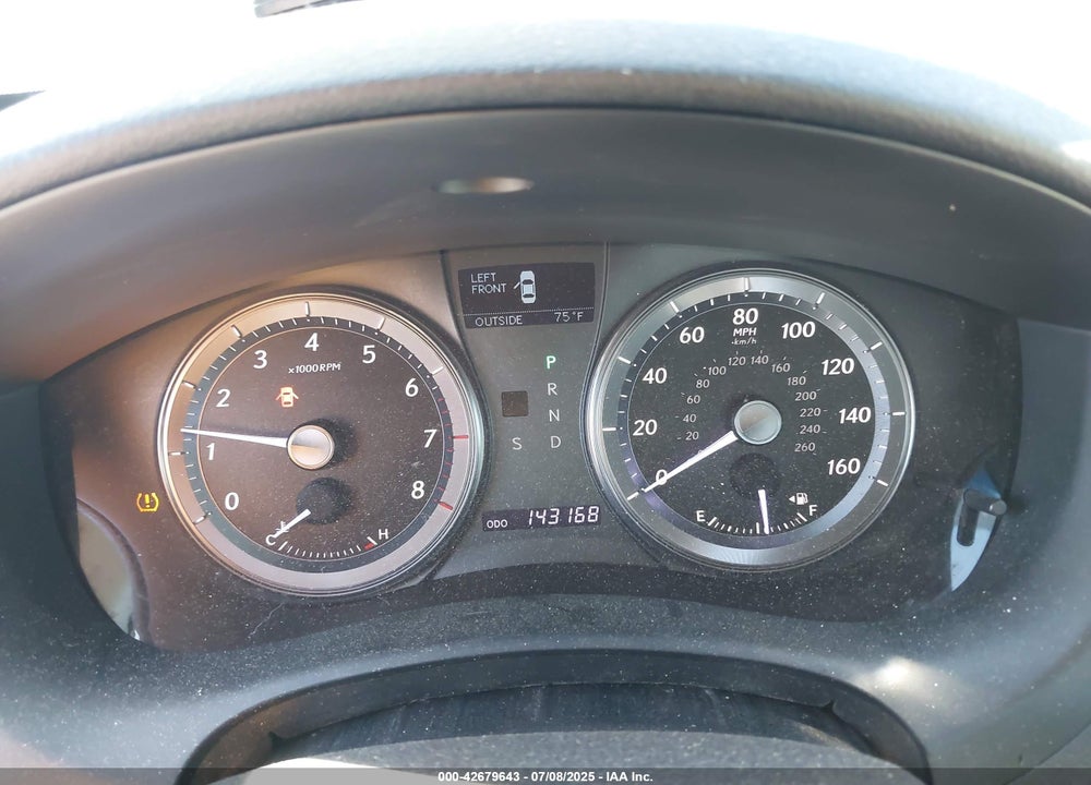2011 LEXUS ES350 VIN: JTHBK1EG4B2460363