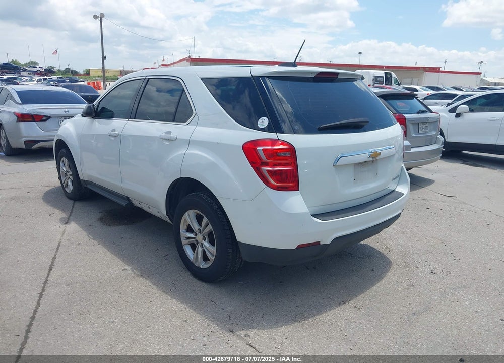 2016 CHEVROLET EQUINOX VIN: 2GNALBEK1G1154143
