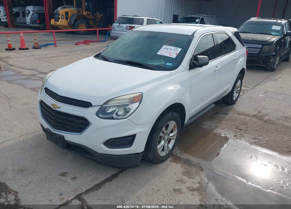 2016 CHEVROLET EQUINOX VIN: 2GNALBEK1G1154143