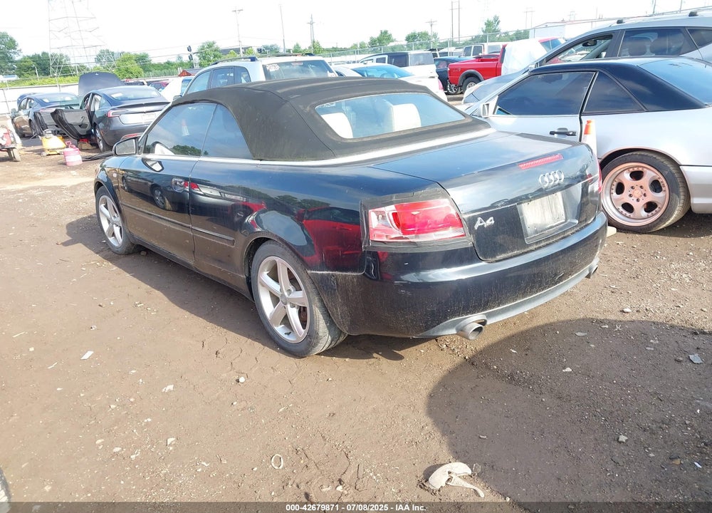 2007 AUDI A4 VIN: WAUDH48H57K021479