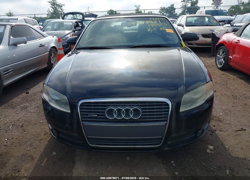2007 AUDI A4 VIN: WAUDH48H57K021479