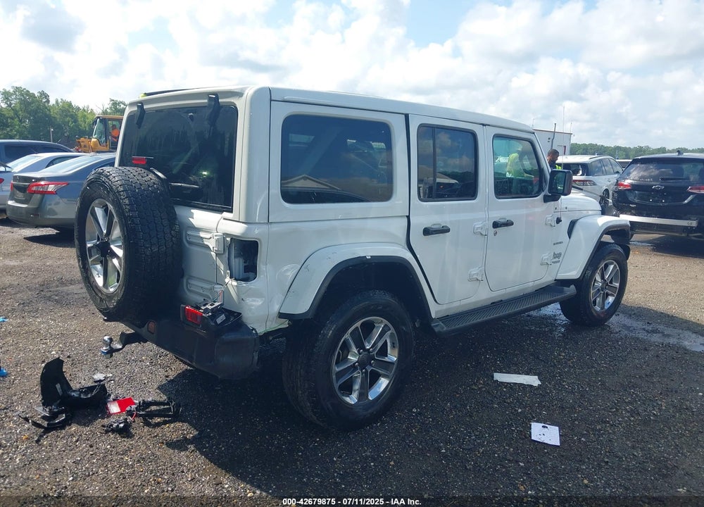 2022 JEEP WRANGLER UNLIMITED VIN: 1C4HJXEG9NW252543