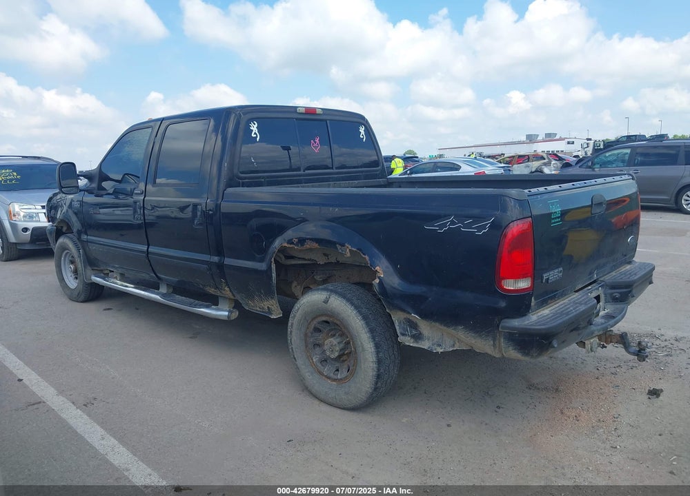 2004 FORD F-250 LARIAT/XL/XLT VIN: 1FTNW21S34EB26698