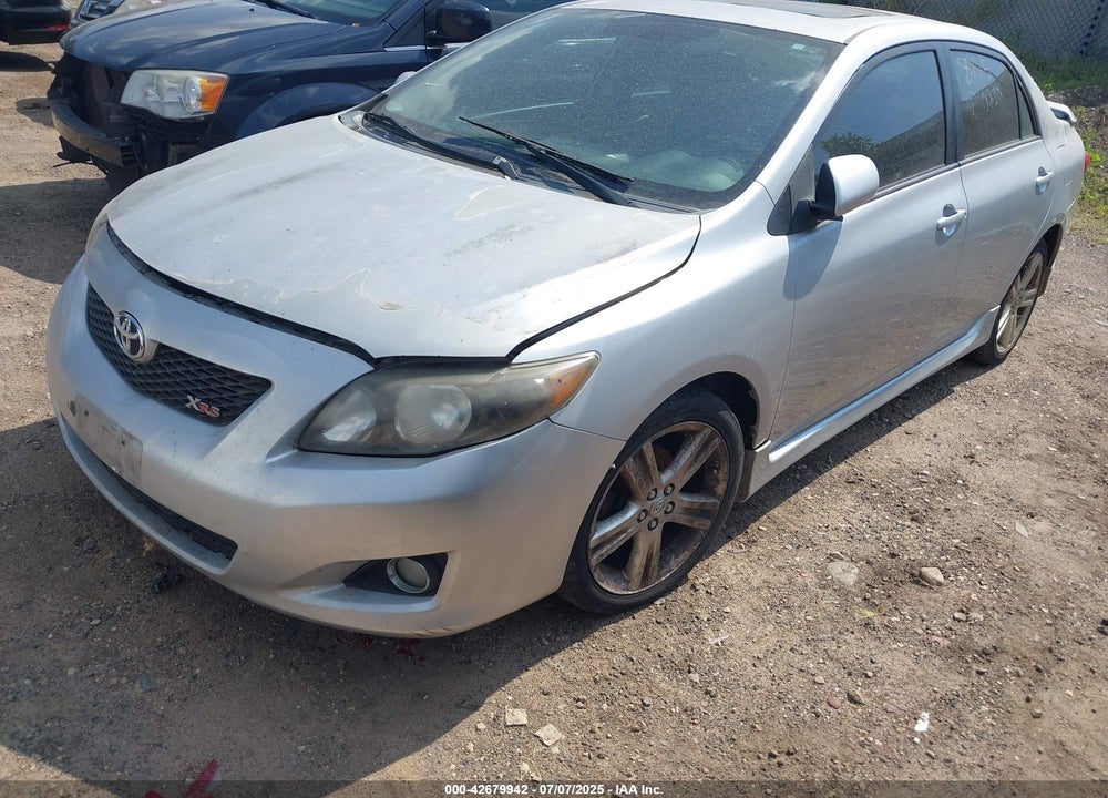 2009 TOYOTA COROLLA VIN: 1NXBE40E69Z003757