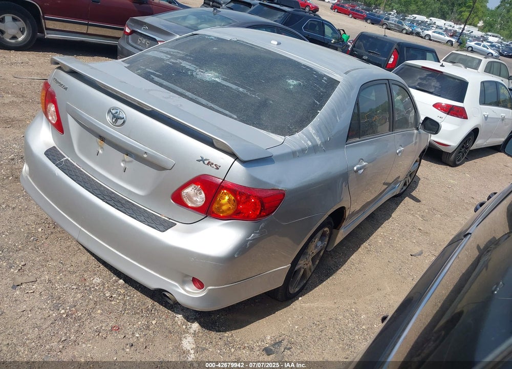 2009 TOYOTA COROLLA VIN: 1NXBE40E69Z003757