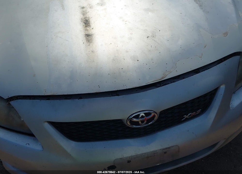 2009 TOYOTA COROLLA VIN: 1NXBE40E69Z003757