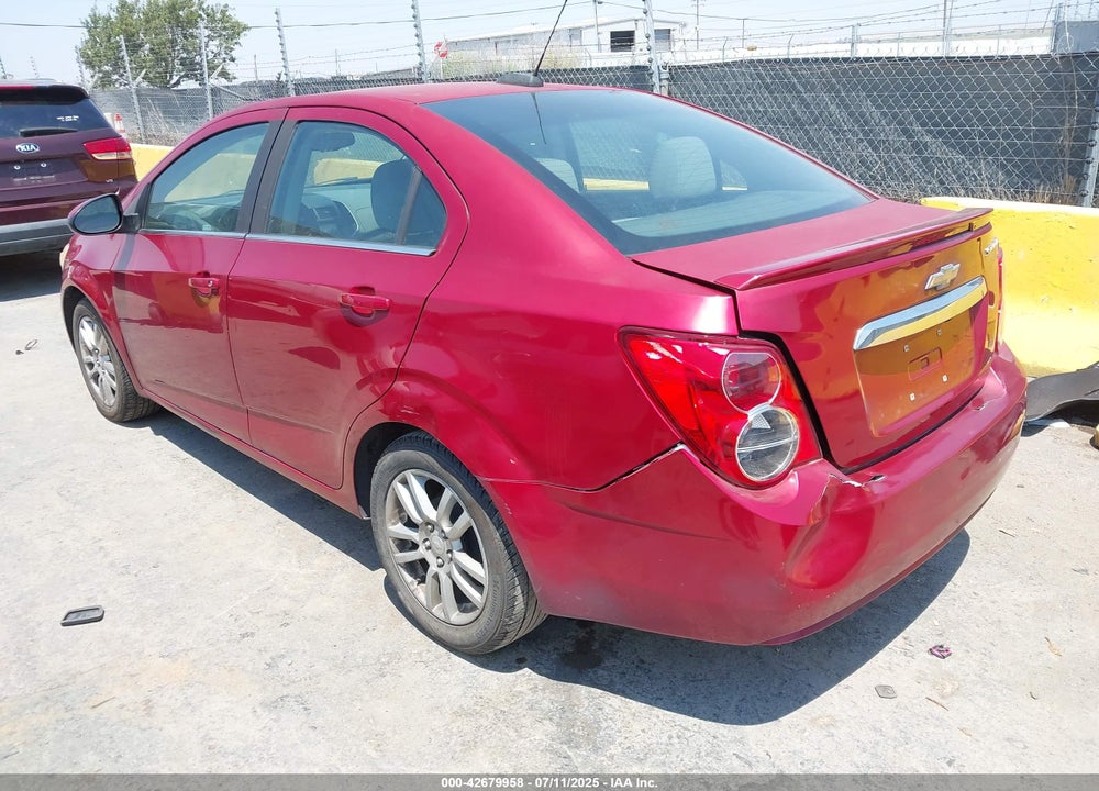 2015 CHEVROLET SONIC VIN: 1G1JC5SH0F4137171