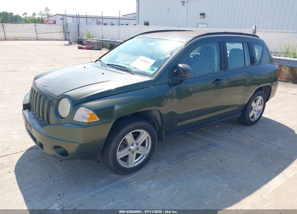 2007 JEEP COMPASS SPORT VIN: 1J8FT47W77D276030