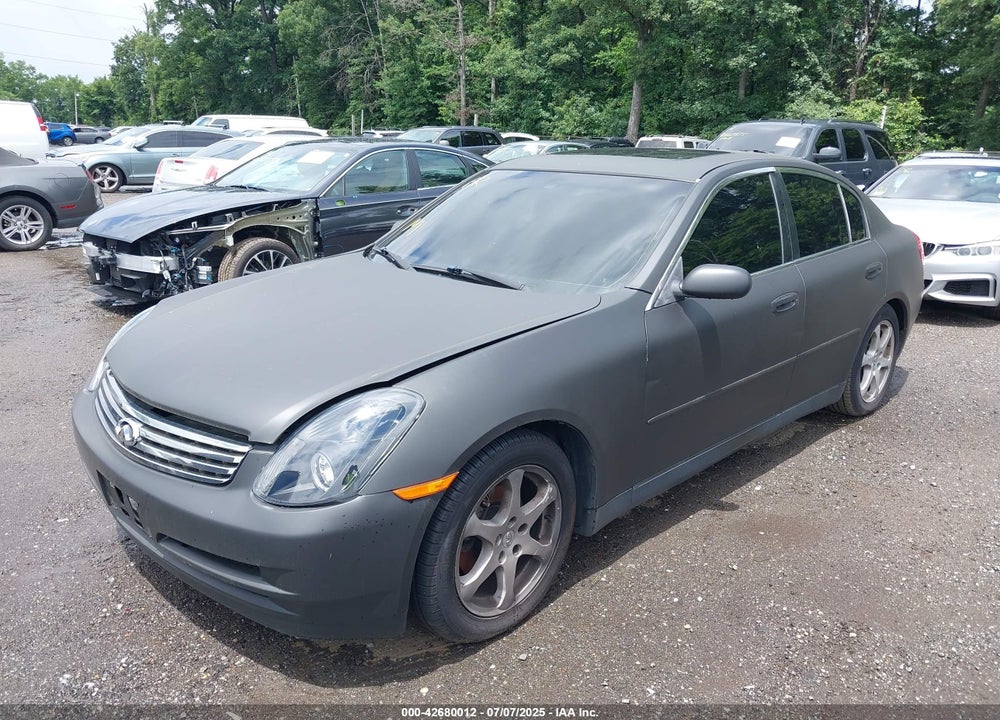 2003 INFINITI G35 LUXURY LEATHER VIN: JNKCV51E13M317934