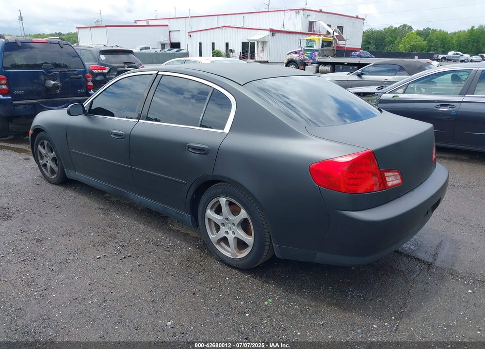 2003 INFINITI G35 LUXURY LEATHER VIN: JNKCV51E13M317934