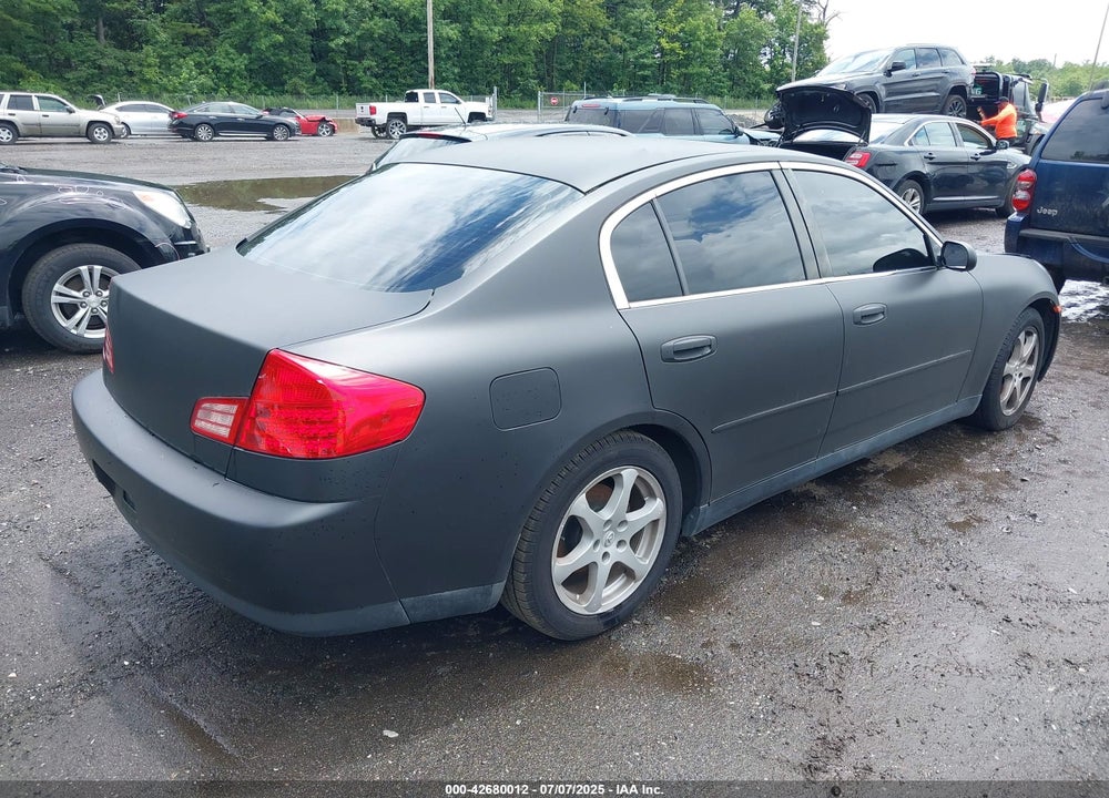 2003 INFINITI G35 LUXURY LEATHER VIN: JNKCV51E13M317934